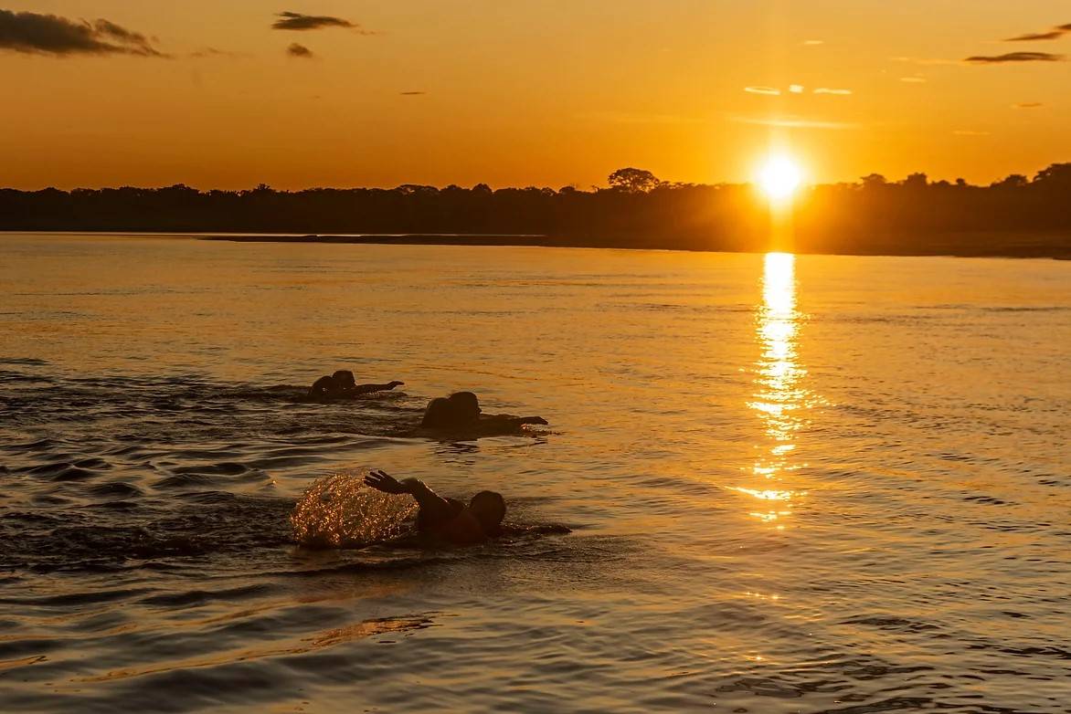 Sunset at Taricaya Ecological Reserve